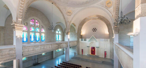 Die Synagoge in Lucenec nach der Instandsetzung