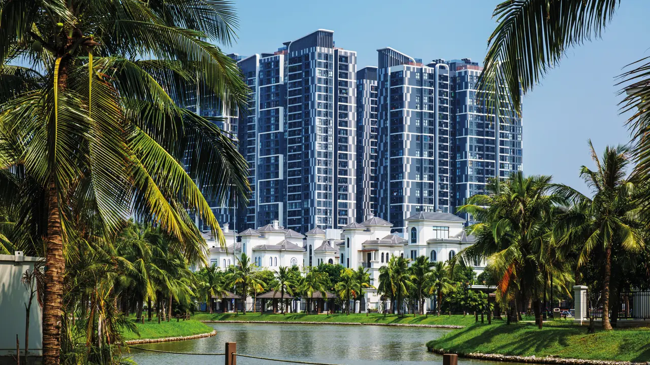 Vinhomes Ocean Park 2 in the district of Văn Giang near Hanoi, Vietnam