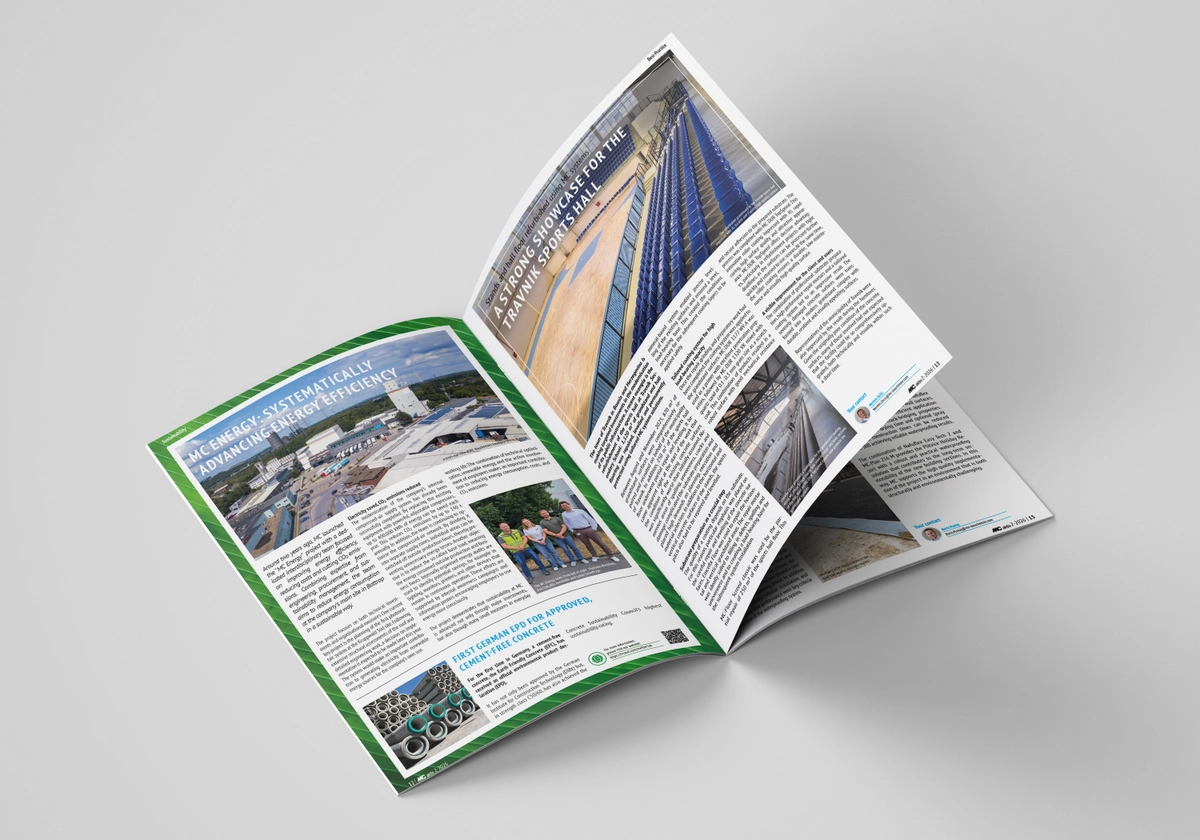 Image of the Sustainability and Best Practice magazine page