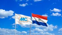 flag of MC and Paraguay