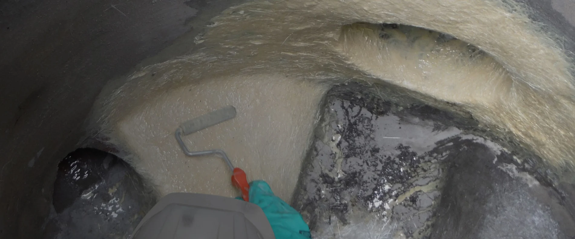 New product system for efficient and reliable hand lay-up lamination in sewer rehabilitation