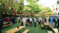 The celebration took place at Club Manquehue in Santiago de Chile
