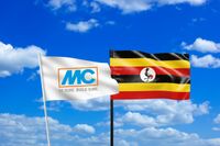Flag of MC and Uganda