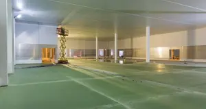 Die schmutzabweisende Hochleistungsbeschichtung MC-Color LE wurde auf die Wände der FRUCTON-Produktionsstätte aufgetragen. 