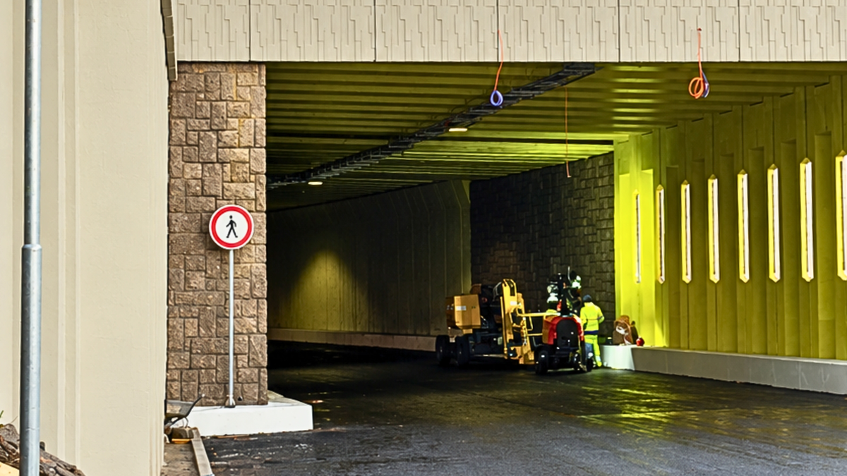 Entrance to the Liberec Tunnel